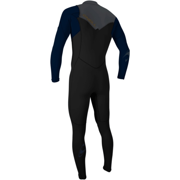 2026 O'Neill Mens Hammer 3/2mm Chest Zip Wetsuit 4926 - Black / Abyss / Graphite